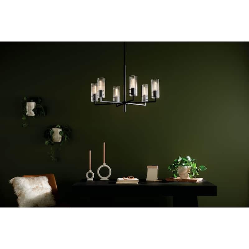 Kichler 52679 Velestino 6 Light 31" Wide Chandelier
