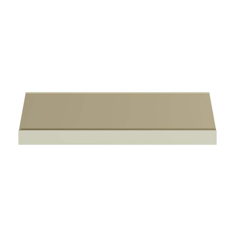 2 3/8"H x 2 3/8"P x 3 3/8"F x 96"L Margot Crown Moulding - 1-Pack