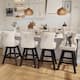 Option Beige Velvet Set Of 8