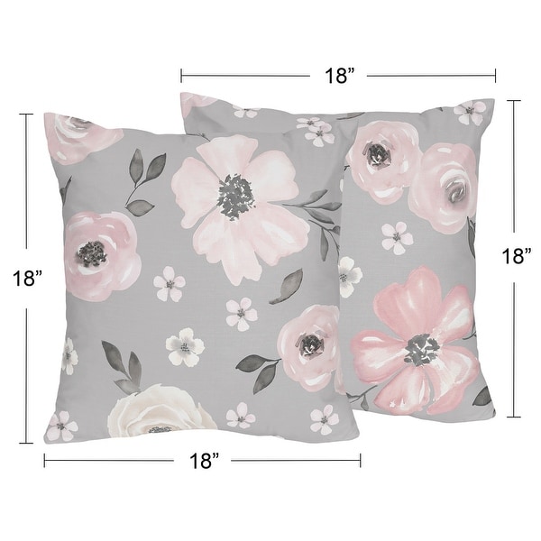 Blush rose hotsell throw pillows