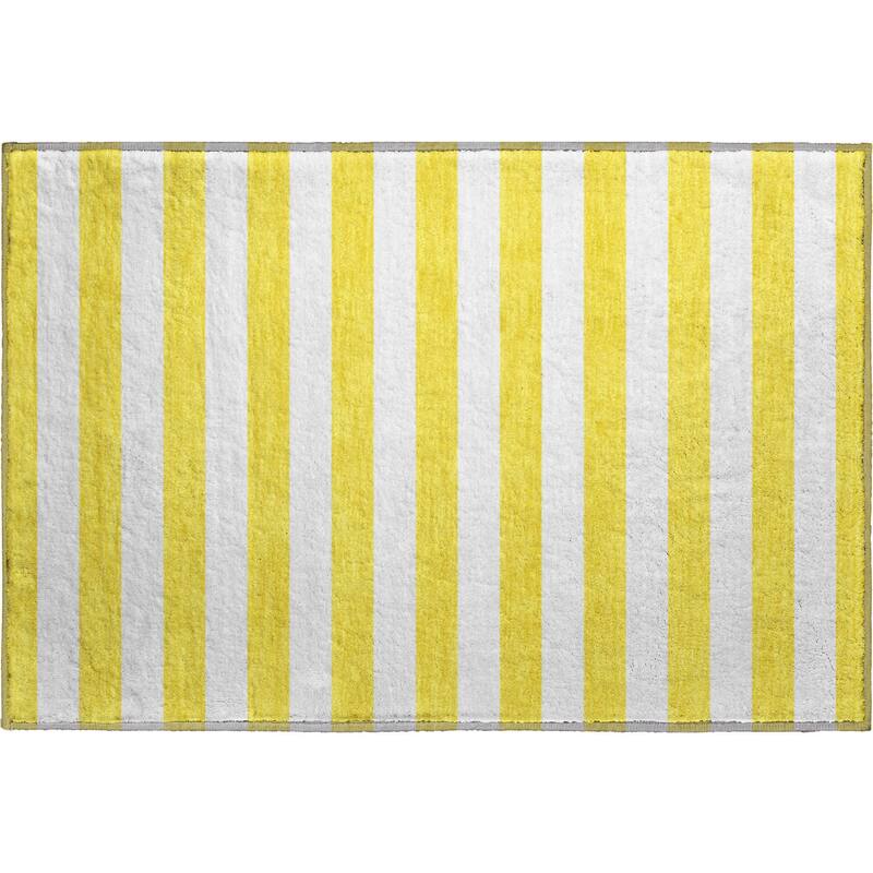 Premium Washable Super Soft Cabana Stripe Mayfield Rug