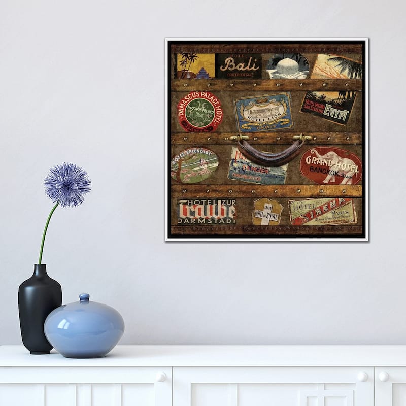iCanvas "Well Traveled I" by Russell Brennan Framed Canvas Print