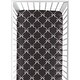 preview thumbnail 1 of 4, Sweet Jojo Designs White and Black Bows Girls Fitted Crib Sheet - Bow for the Shabby Chic, Ballet, Princess Ballerina Collection