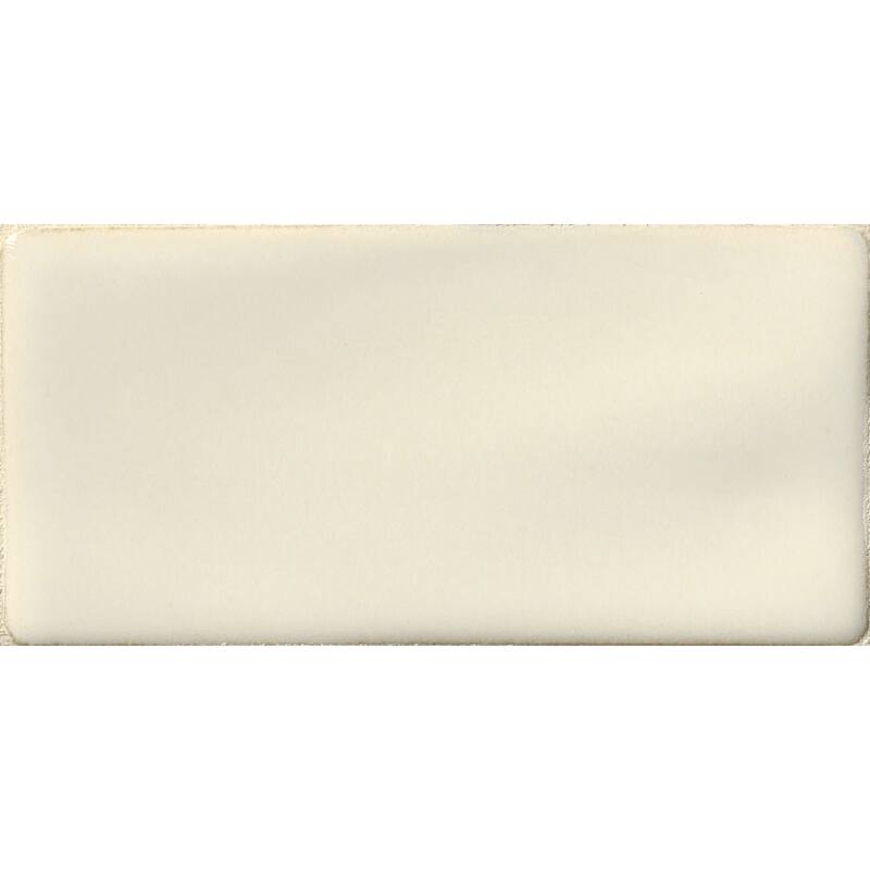 Ackland AKM-C-3X6TLG-CA 3" x 6" Ceramic and Porcelain Solid Wall Tile - Colonial Ivory