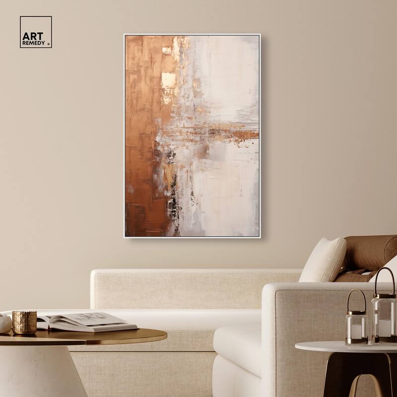 Burnished Memory Canvas by Art Remedy