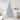 Artificial Tinsel Christmas Tree - 7' - Silver - Unlit - 7 Foot