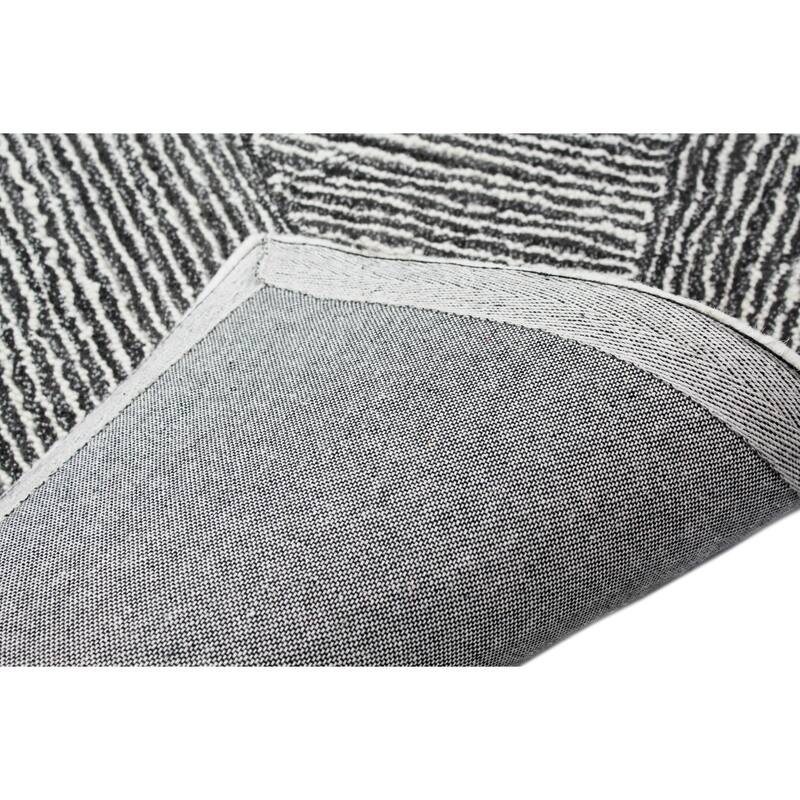 Bashian Eliseo Charcoal Transitional Area Rug