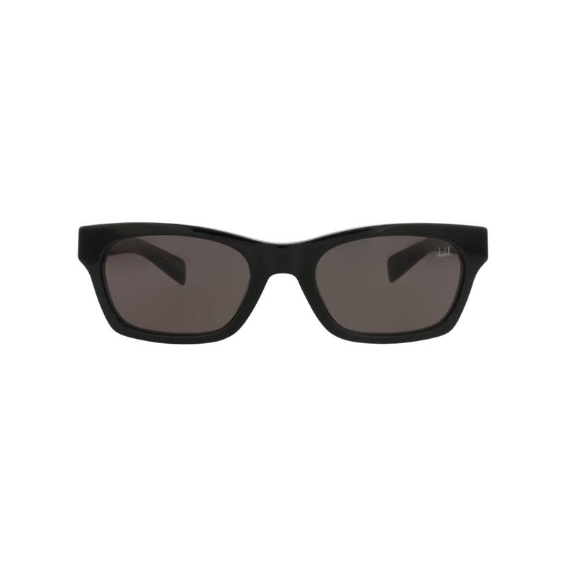 Dunhill Square-Frame Recycled Acetate Sunglasses - Black Black Grey - Black - Grey Lens