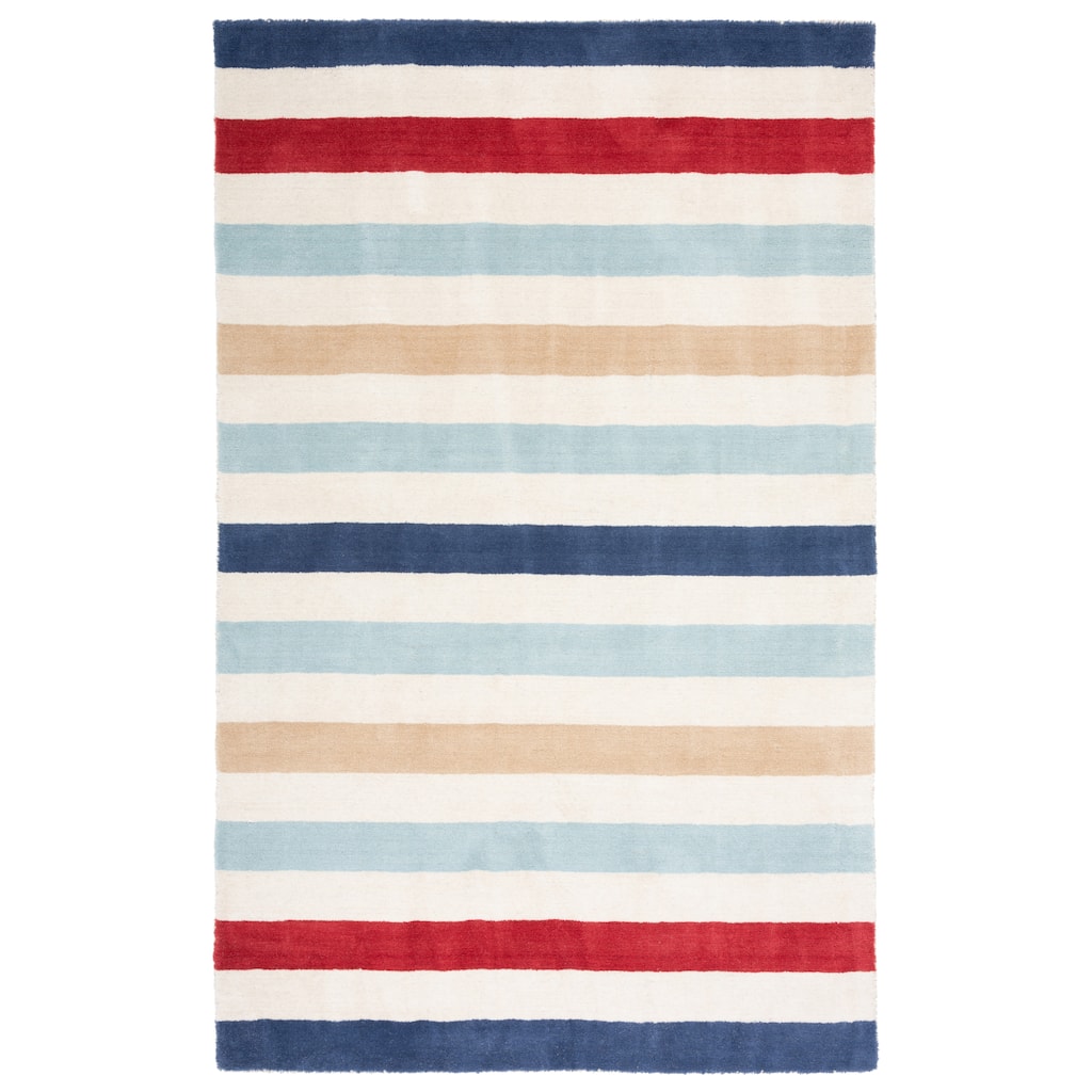 Martha Stewart by SAFAVIEH Circus Stripe Wool Rug