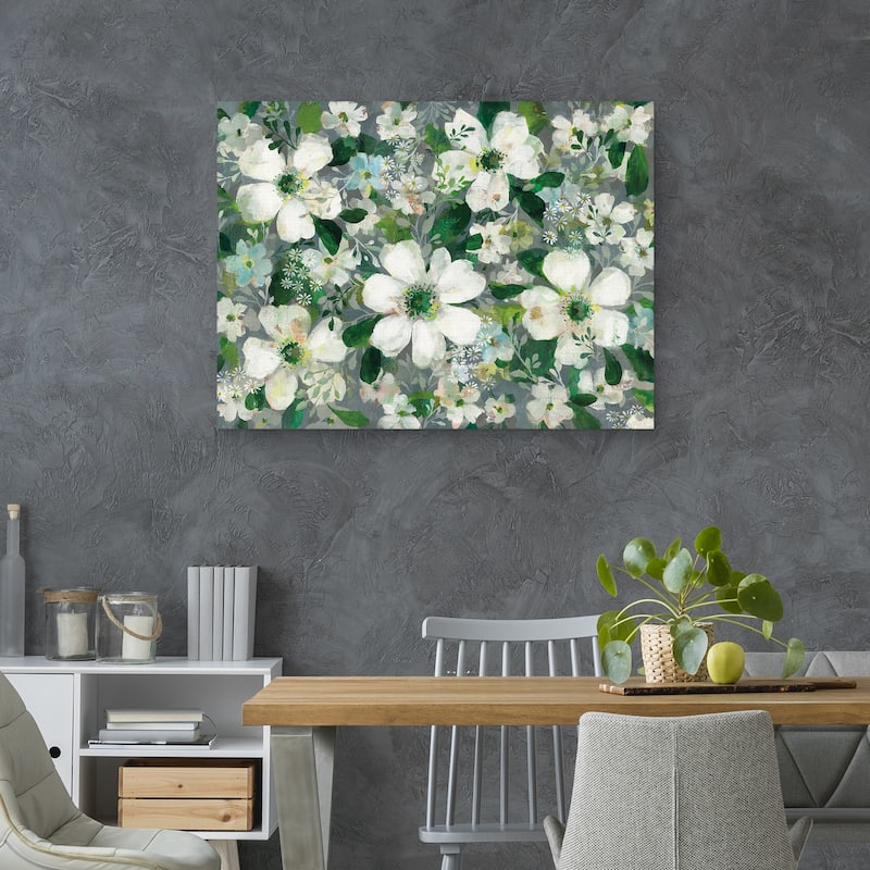 Anemones and Friends by Danhui Nai Canvas Art Print