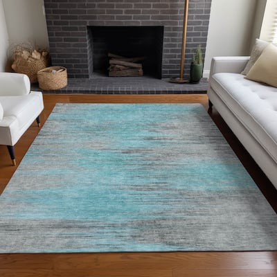 Premium Washable Super Soft Modern Ombre Mayfield Rug