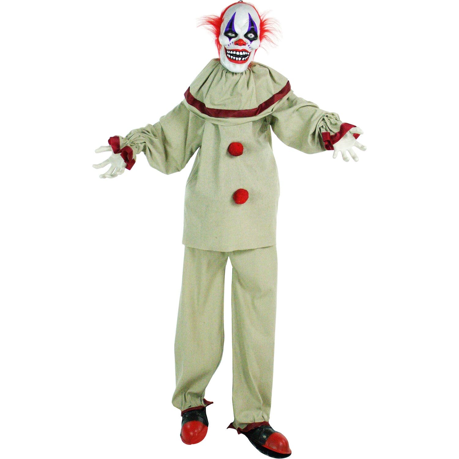 Life-Size Animatronic Clown with Lights and Sound, Indoor or Covered ...