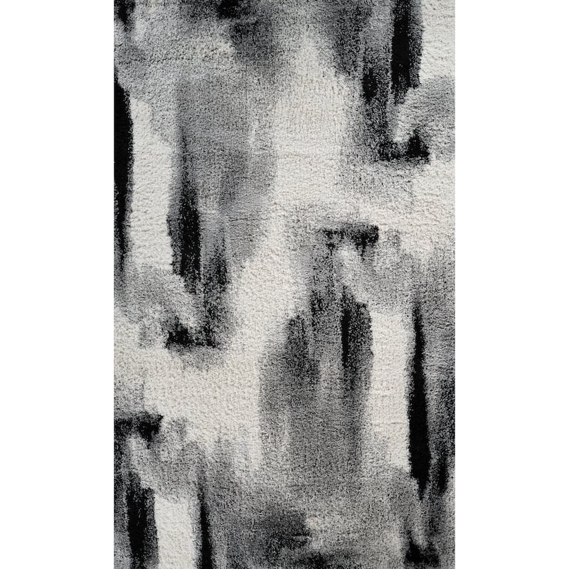 Noori Rug Lux Gordon Abstract Modern 2-inch Thick Shag Rug