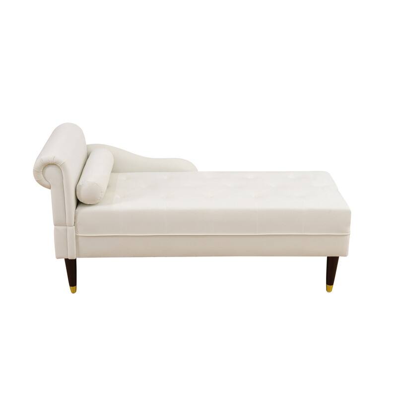 Modern Sherpa Chaise Lounge – Cozy Accent Chair for Living Room & Bedroom