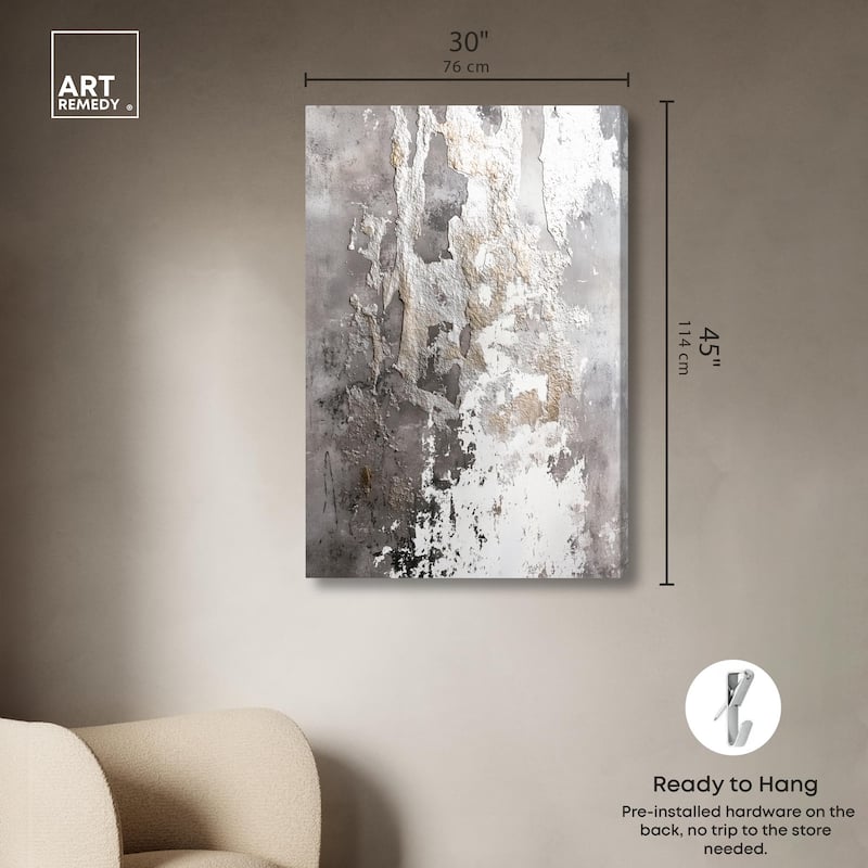 Rusted Echo II Canvas by Art Remedy, Gallery Wrapped