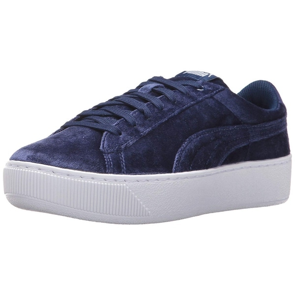 puma women's vikky platform velcro sneaker