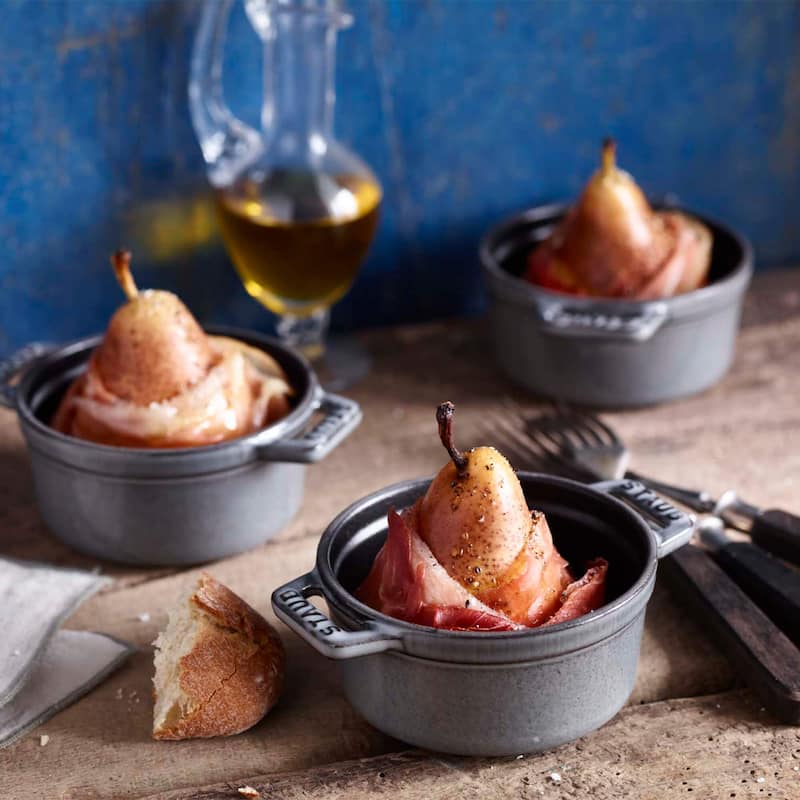 STAUB Cast Iron 0.25-qt Mini Round Cocotte