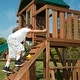 preview thumbnail 8 of 11, Swing-N-Slide Knightsbridge Plus Wood Outdoor Swing Set