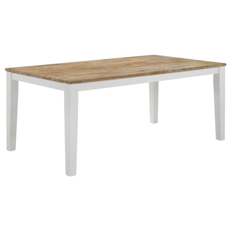 Hollis Rectangular 72-inch Wood Dining Table Brown - Brown