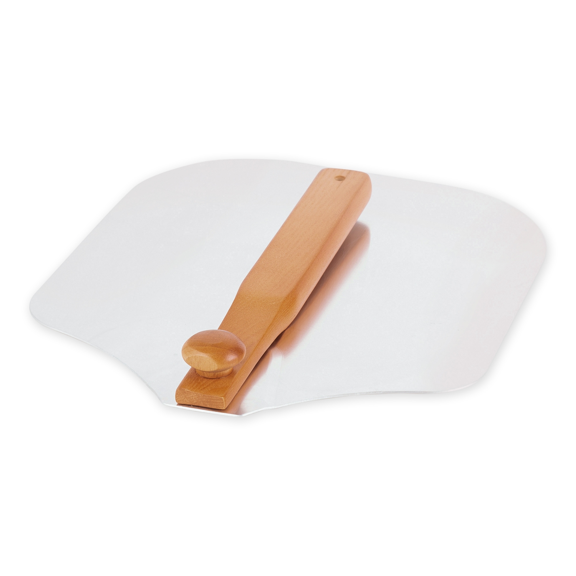 12-Inch Aluminum Oven Spatula - 12" Diameter, Folding Handle