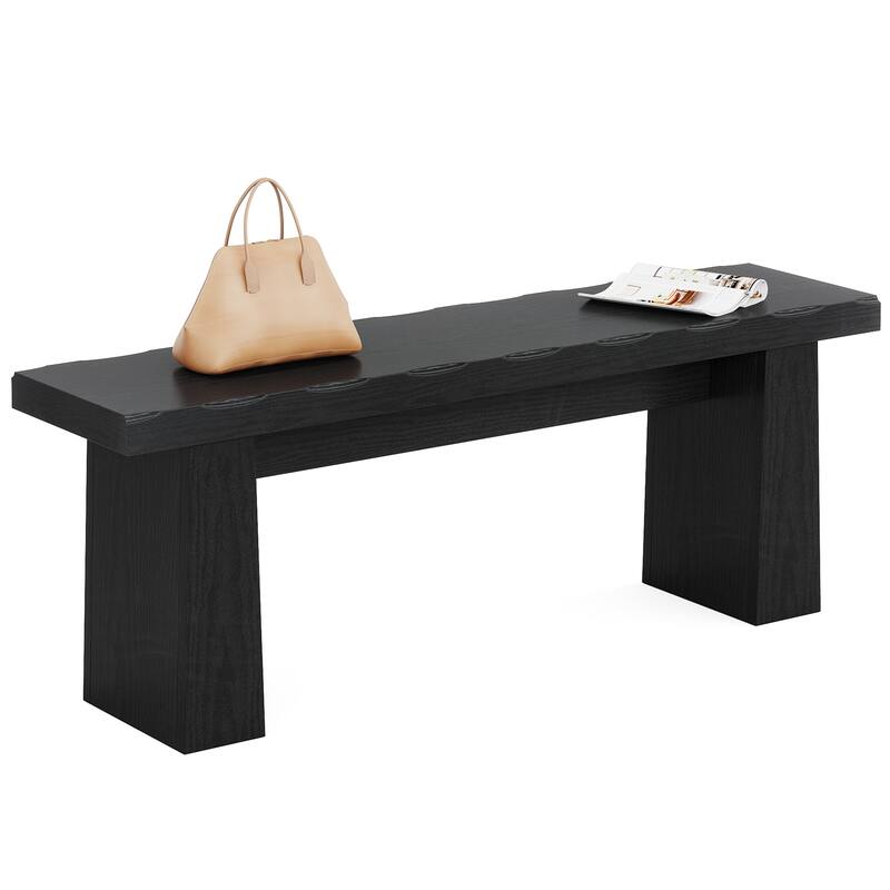 1Easylife 47-Inch Wood Entryway Bench Kitchen Dining Table Bench