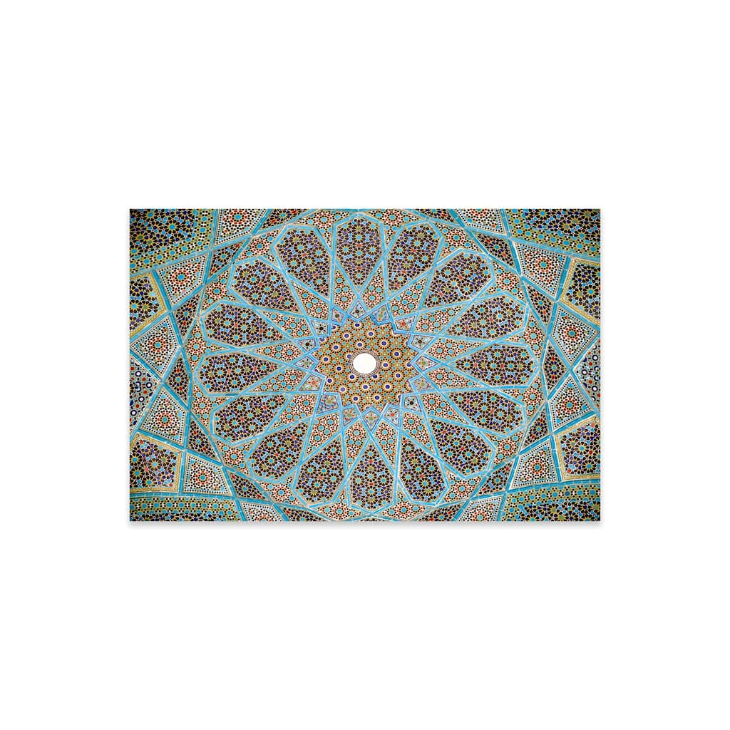 Tomb of Hafez Mosaic Print On Acrylic Glass by Unknown Artist