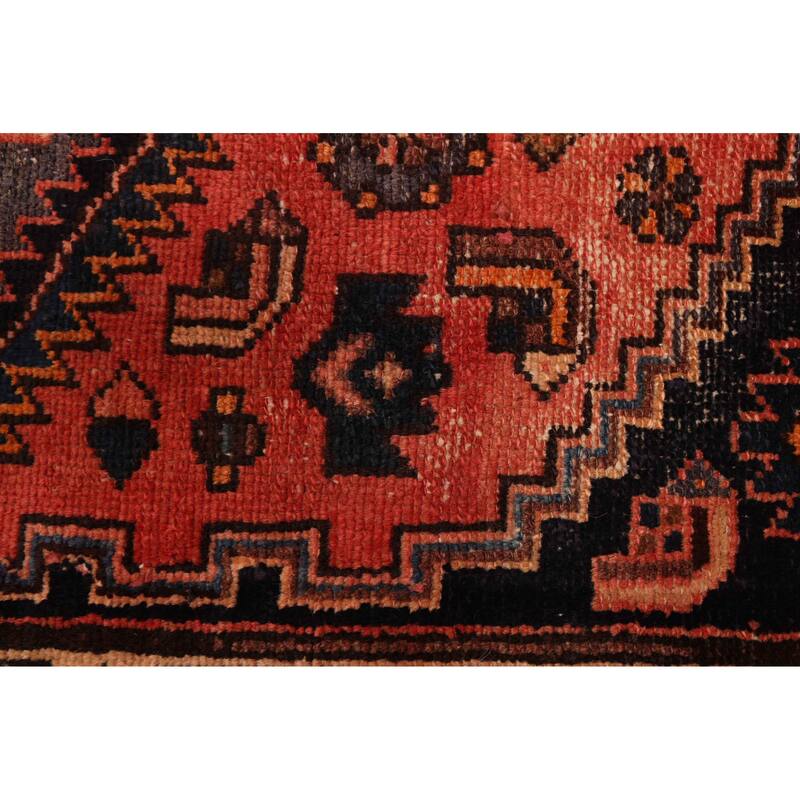 ECARPETGALLERY Hand-knotted Andelz Red Wool Rug - 3'10 x 6'4