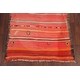 preview thumbnail 5 of 13, Vintage Tribal Moroccan Oriental Staircase Runner Rug Wool Flat-weave - 4'3" x 8'7"