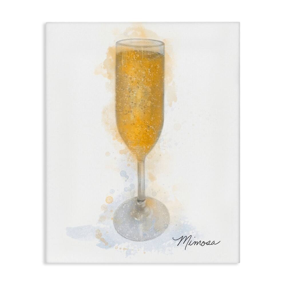 Stupell Gleaming Mimosa Glass Canvas Wall Art Design By Matthew Piotrowicz