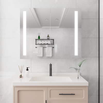 36 x 30 inch Medicine Cabinet with LED Vanity Mirror