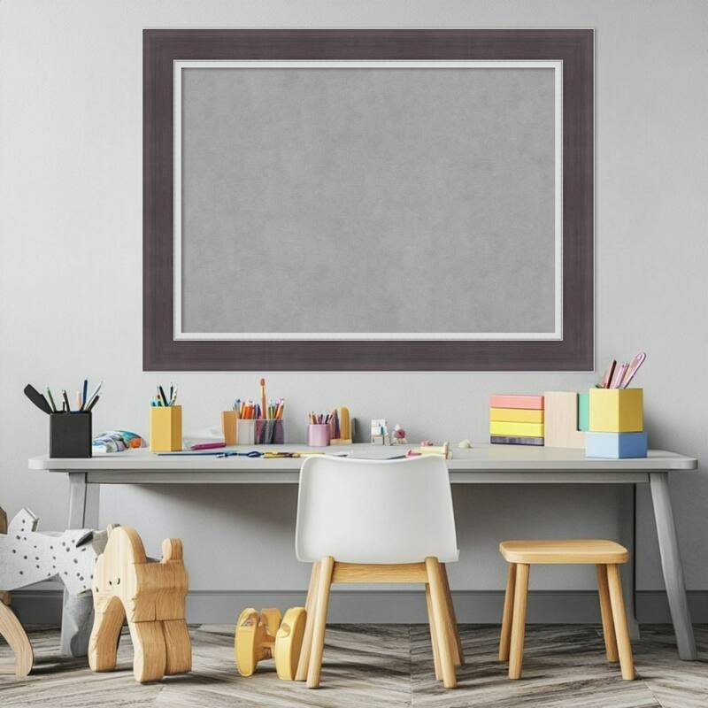 Amanti Art Ellie Brown Silver Framed