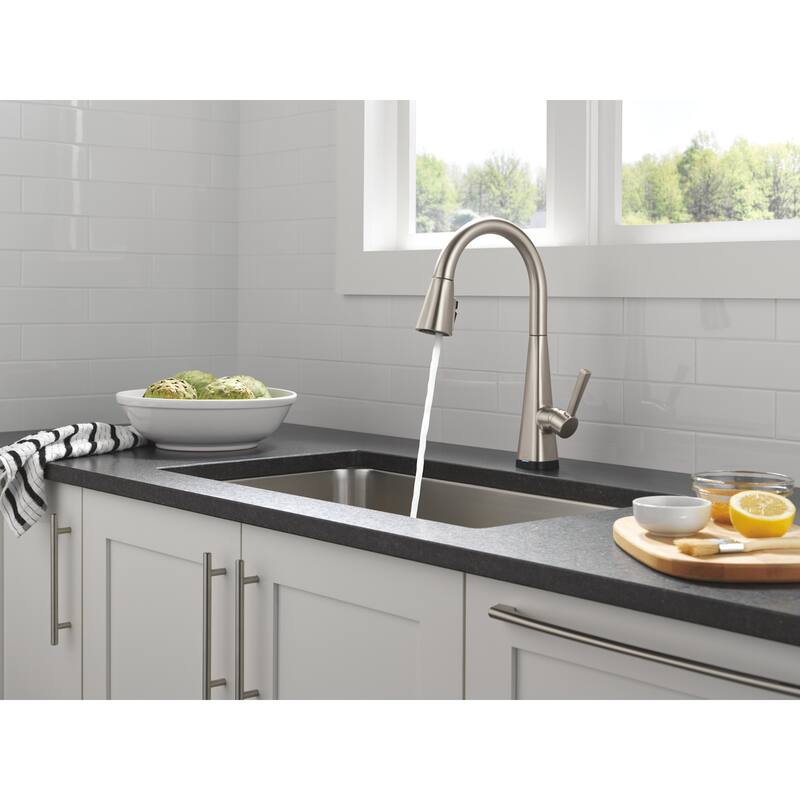 Delta 19802TLZ-DST Lenta 1.8 GPM Single Hole Pull Down Touchless