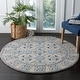preview thumbnail 4 of 21, SAFAVIEH Handmade Bella Arrie Modern Floral Wool Rug 3' Round - Ivory/Blue - Round