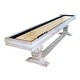 preview thumbnail 1 of 12, Hathaway Montecito 12-ft Shuffleboard Table - Driftwood Finish