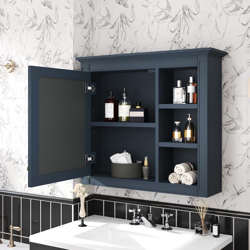 Modern Bathroom Wall Cabinet with Mirror