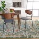 preview thumbnail 18 of 18, SAFAVIEH Madison Medine Boho Diamond Distressed Rug - Blue/Yellow - 5' 3" x 7' 6"