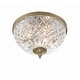 preview thumbnail 8 of 9, Crystorama Lighting Group Richmond 3 Light 12" Wide Flush Mount Bowl