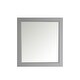 preview thumbnail 2 of 4, Florence 36 Inch Rectangular Bathroom/Vanity Framed Wall Mirror In Grey - 36 inches