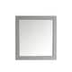 preview thumbnail 1 of 4, Florence 36 Inch Rectangular Bathroom/Vanity Framed Wall Mirror In Grey - 36 inches 36 inches - Grey