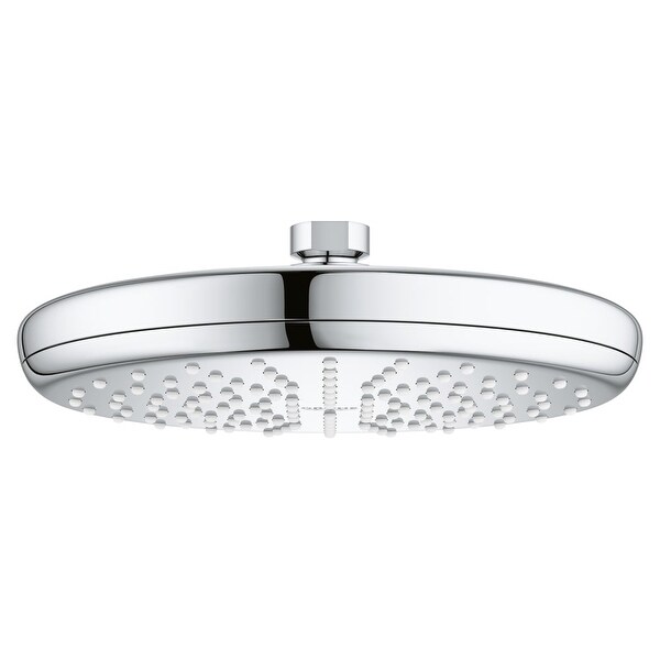 Grohe 26 410 Grohtherm 2.5 GPM Rain Shower Head with DreamSpray and SpeedClean