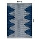 preview thumbnail 15 of 21, World Rug Gallery Geometric Indoor/Outdoor High-Low Area Rug