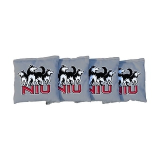 Northern Illinois Grey Cornhole Bags