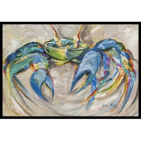 Carolines Treasures JMK1089MAT Blue Crab Indoor & Outdoor Mat 18 x 27 in.