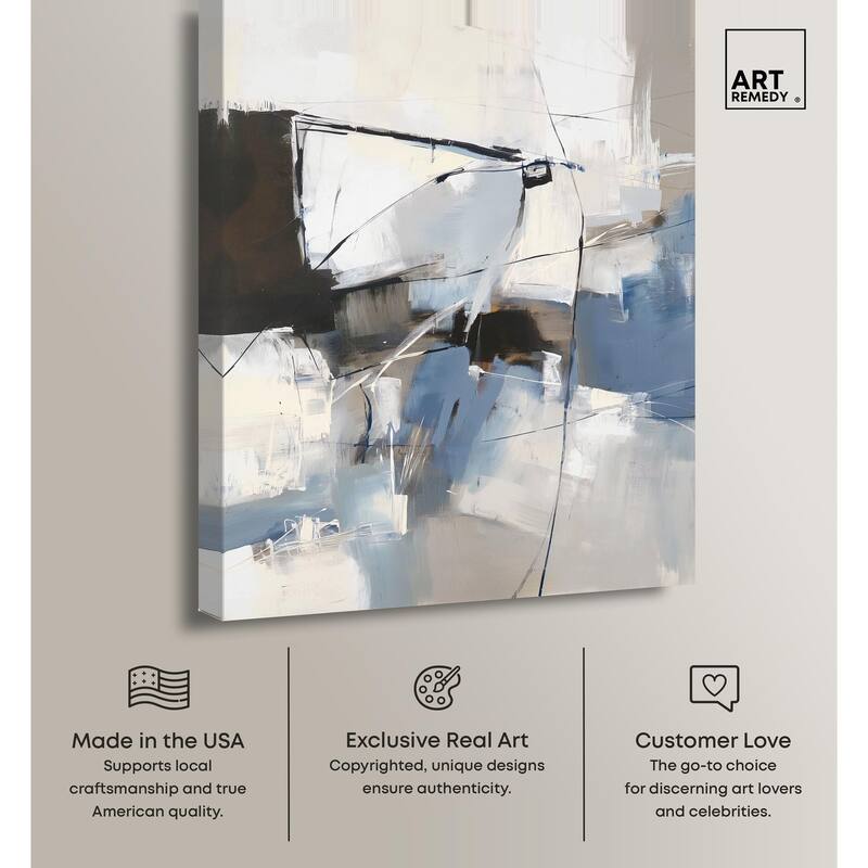 Glimpse of Infinity III Canvas by Art Remedy, Gallery Wrapped