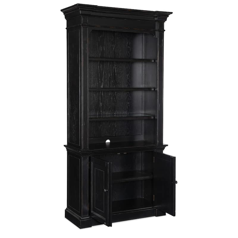Hooker Furniture 5971-10445 Work Your Way 41" Wide 4 Shelf Pecan