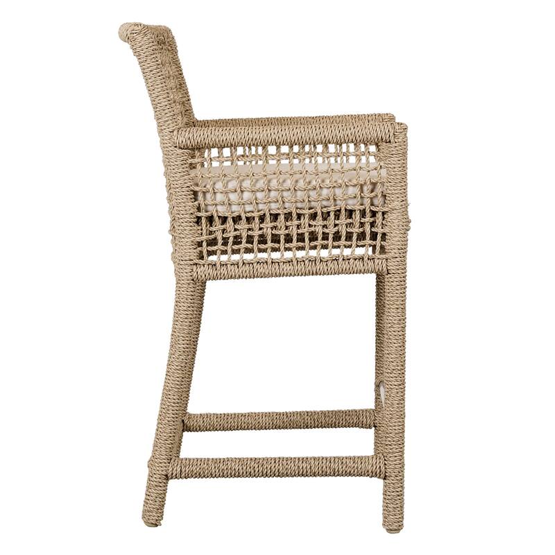 Classic Home Brisbane Woven Outdoor Bar and Counter Stools