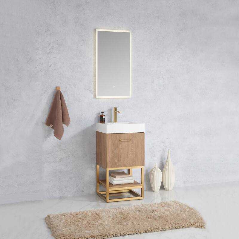 Miseno MV789018 Alistair 18" Free Standing Single Basin Vanity Set