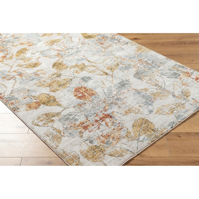 Livabliss Tropical Roseanne Floral & Botanical Area Rug