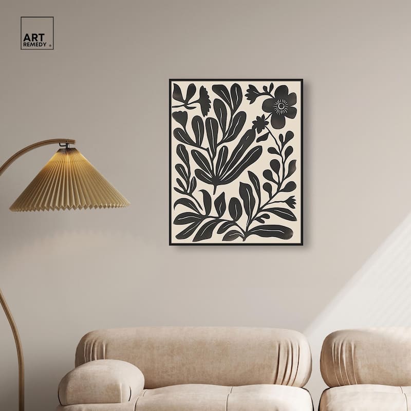 Ebony Eden Essence II Canvas by Art Remedy
