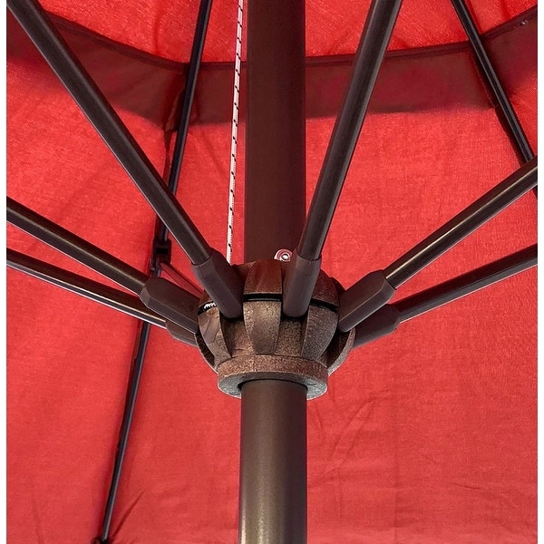 blu tooth patio umbrella MONDAWE 10ft Square Solar LED Offset Cantilever Outdoor Patio Umbrella with  Built-in Bluetooth Speaker